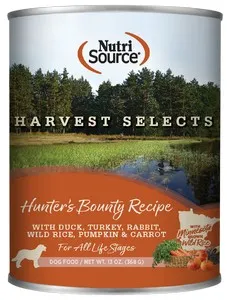 12/13oz Nutrisource Harvest Selects Hunter's Bounty Canned Dog - Health/First Aid